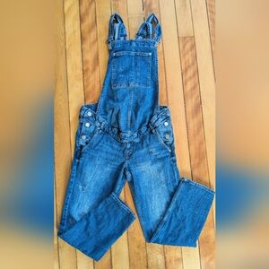 Classic Blue Women's Denim Overalls